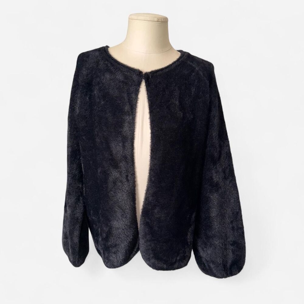 Max-studio Women's Black and Navy Cardigan